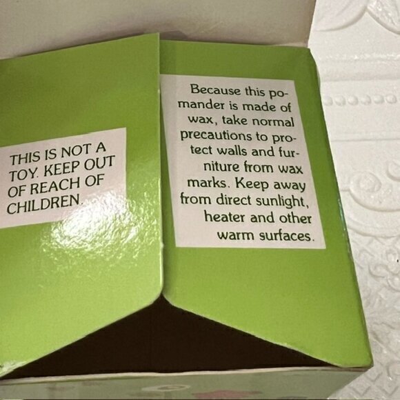 NEW Avon Heralds of Spring Potpourri Fragrance Mini Pomander- Chipmunk VTG 1981 - Picture 5 of 7